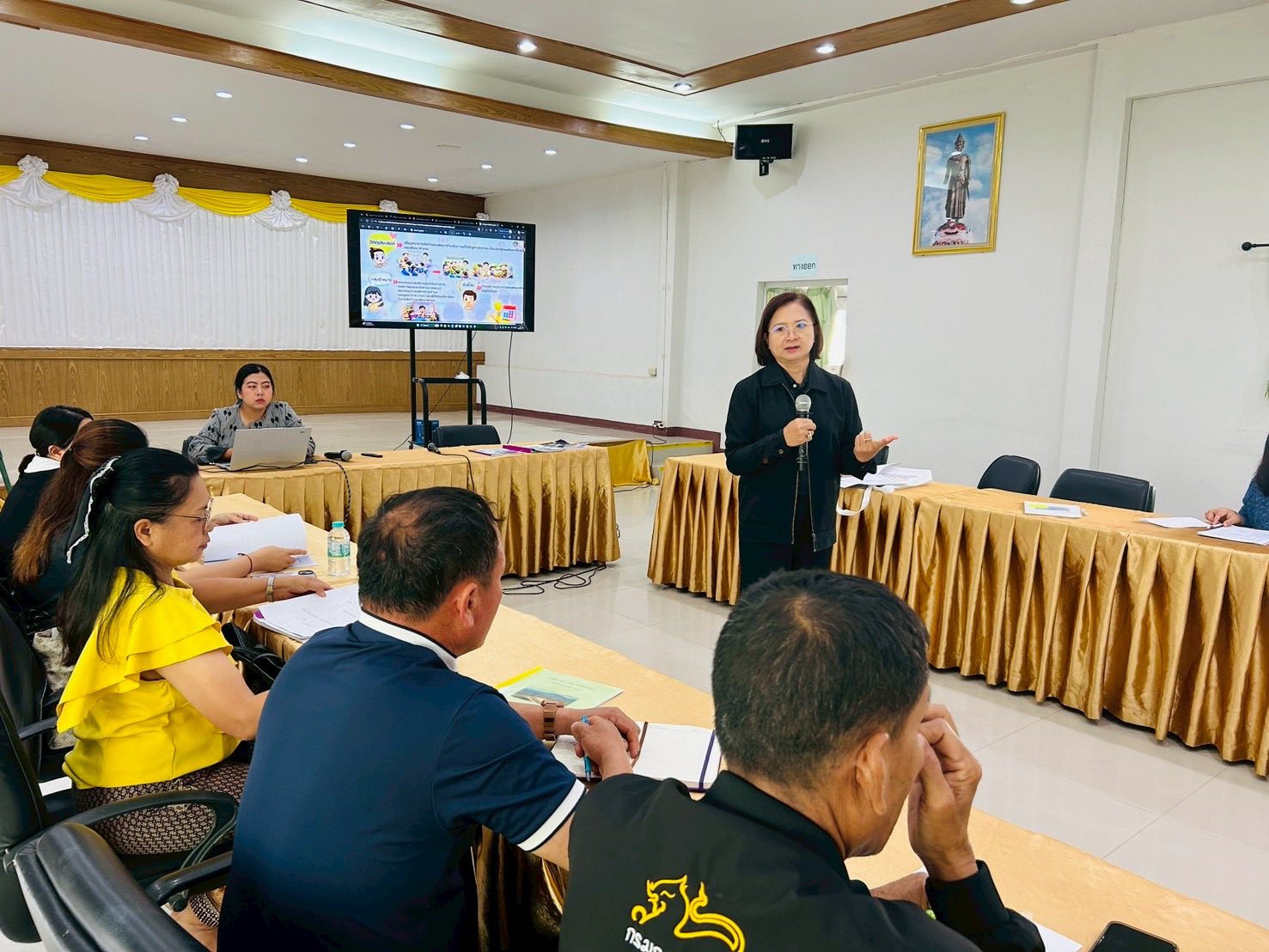 สพอ.นครไทย เดินหน้าขับเคลื่อนงานพัฒนาเชิงพื้นที่ กิจกรรม kick off ประชุมเชิงปฏิบัติการจัดทำแผนและประสานแผนพัฒนาตำบล พื้นที่ตำบลนาบัว อำเภอนครไทย